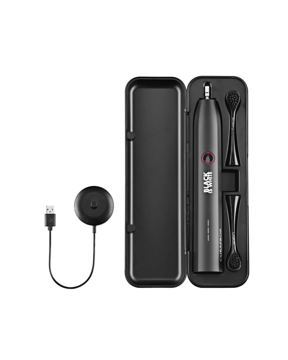 Black is White Hydrosonic Toothbrush