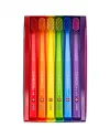 Curaprox Rainbow Special Edition: Vibrant Set of 6 Toothbrushes
