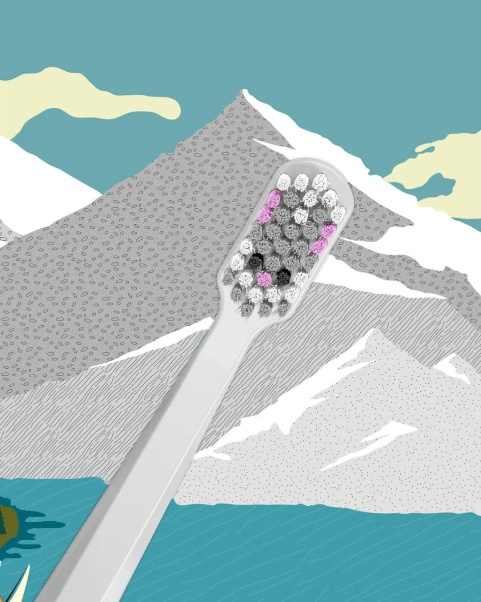 Toothbrush CS 5460 Fox & Bunny | Curaprox