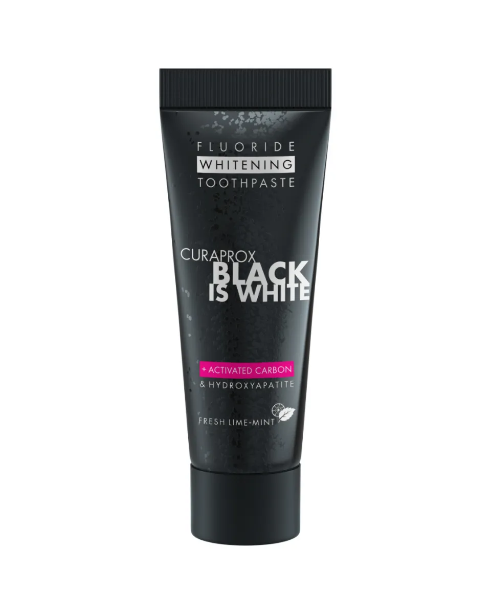 Black is white charcoal toothpaste