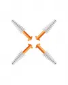 Interdental brush refill ortho, size 14