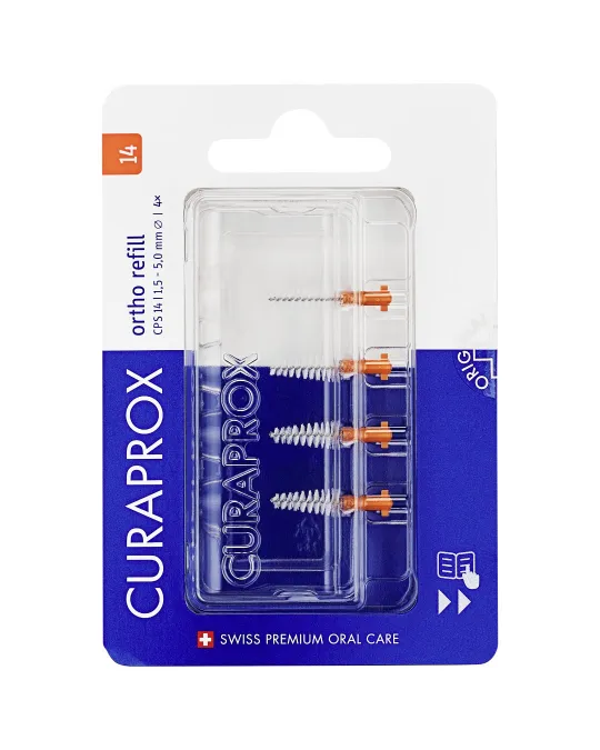 Interdental brush refill ortho, size 14