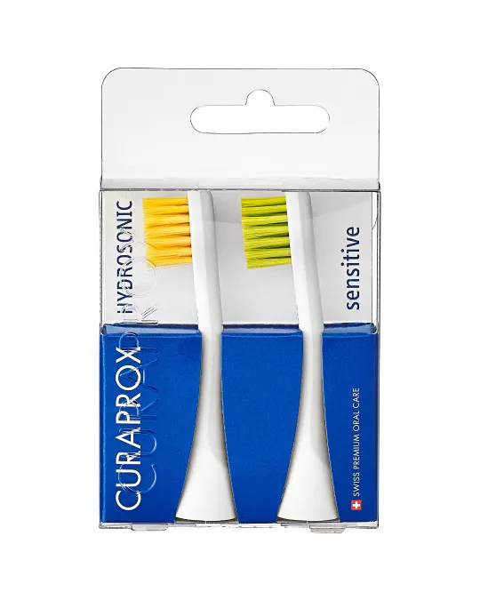 Curaprox Hydrosonic Brush Heads in Vibrant Rainbow Colours – Superior Clean, Gentle Care, Enjoyable Routine.