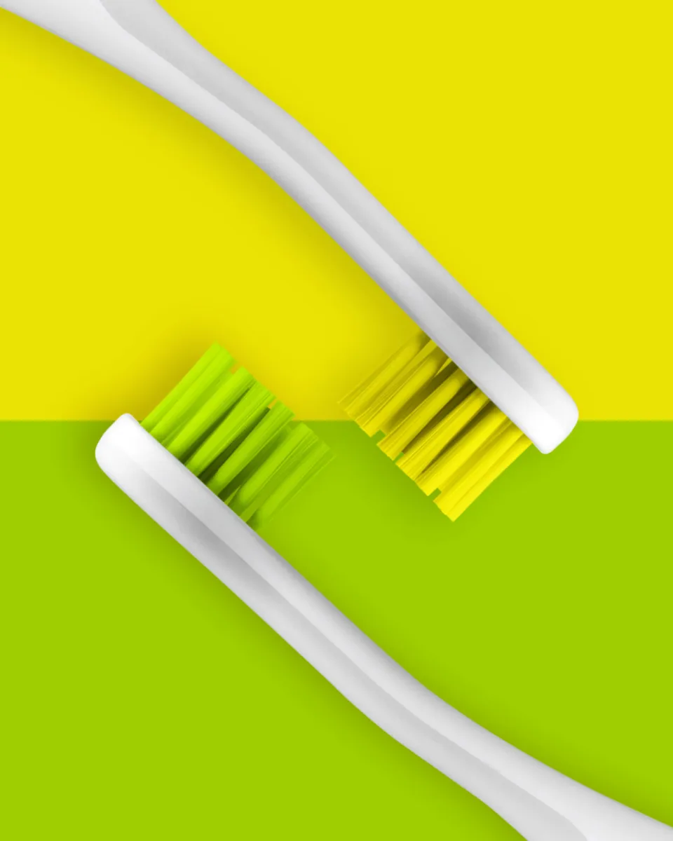 Curaprox Hydrosonic Brush Heads in Vibrant Rainbow Colours – Superior Clean, Gentle Care, Enjoyable Routine.