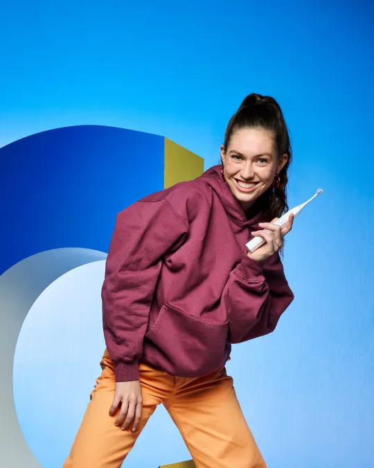 Curaprox Hydrosonic Brush Heads in Vibrant Rainbow Colours – Superior Clean, Gentle Care, Enjoyable Routine.