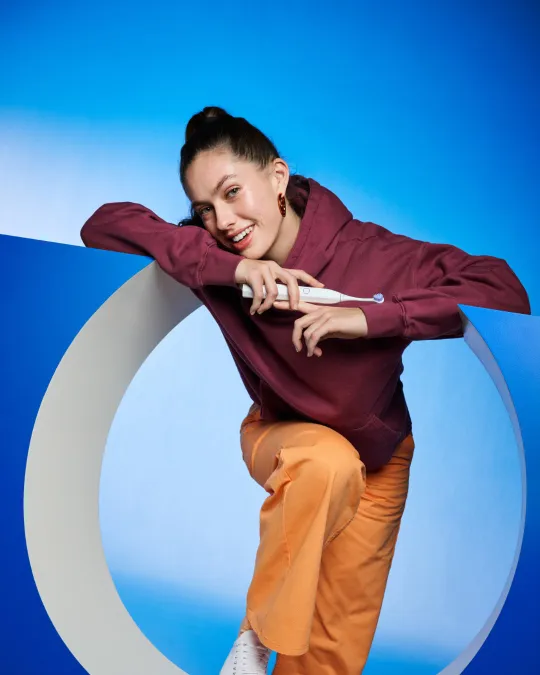 Curaprox Hydrosonic Brush Heads in Vibrant Rainbow Colours – Superior Clean, Gentle Care, Enjoyable Routine.