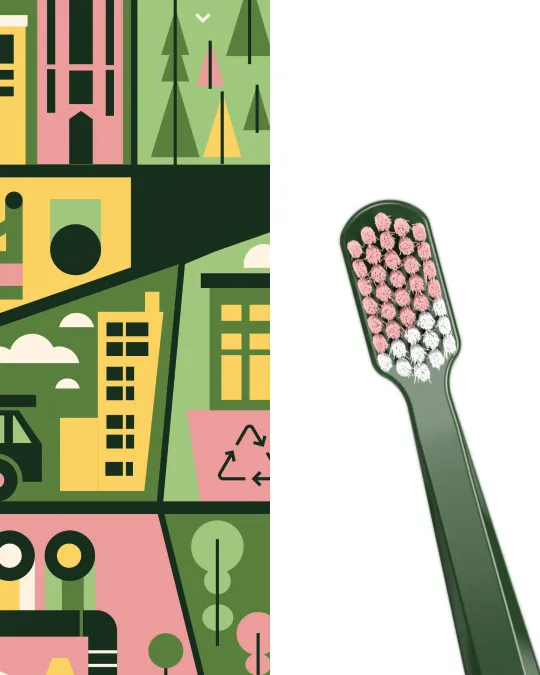 Curaprox Ultra-Soft Toothbrush | Limited Recycled Edition
