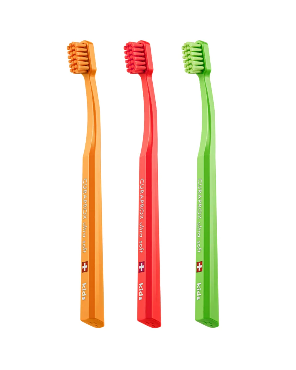 Curaprox kids toothbrush 3-pack