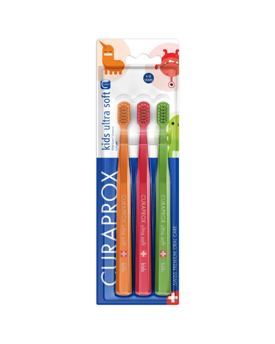 Curaprox kids toothbrush 3-pack